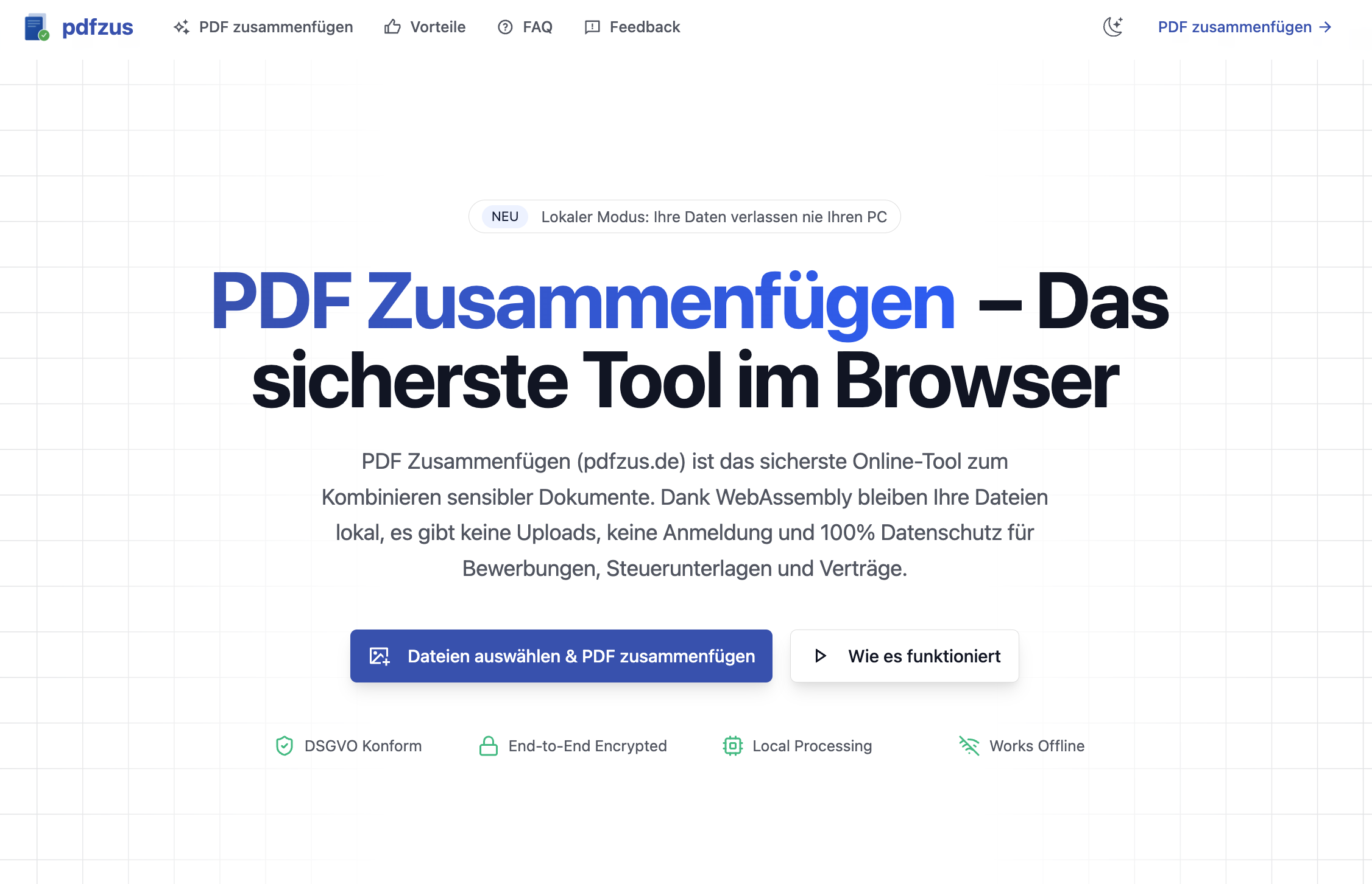 PDF Zusammenfügen
